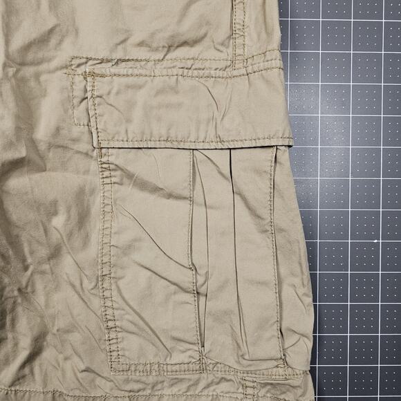 Vintage Polo Jeans Co Cargo Shorts Mens 36x11 Baggy Loose Classic 90s Preppy - Picture 2 of 14